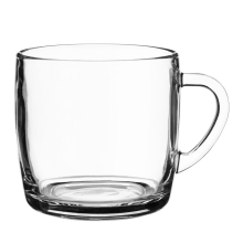 Zestaw szklanych kubków z uchem RENEE 310ml komplet 6 sztuk
